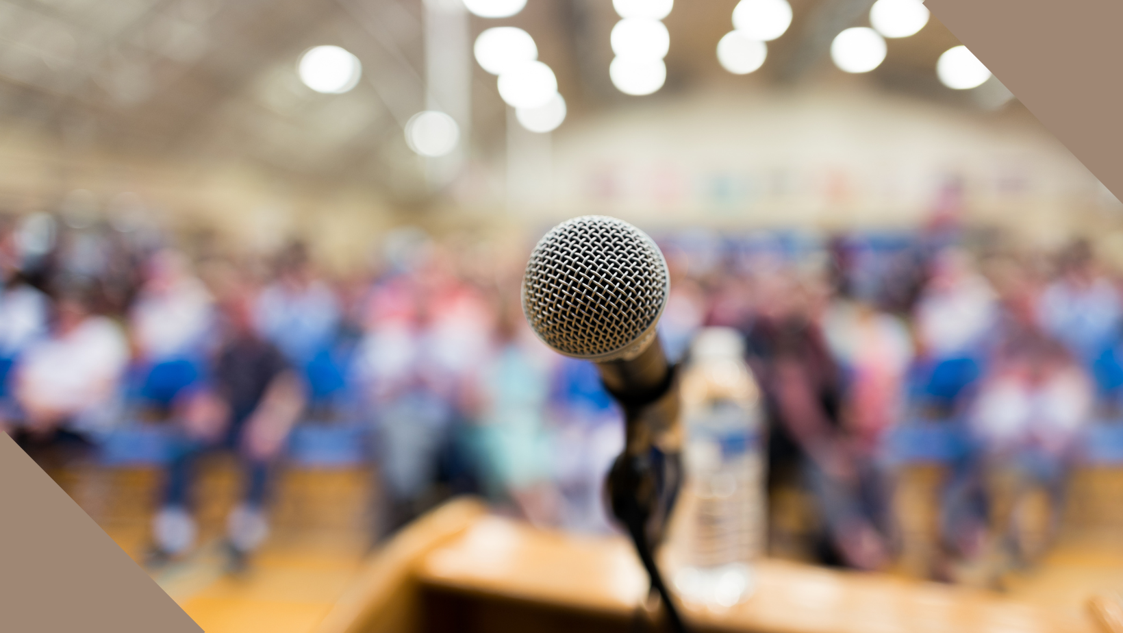 town meeting mic image of town meeting mic