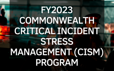 Commonwealth Critical Incident Stress Management (CISM) Program Grant