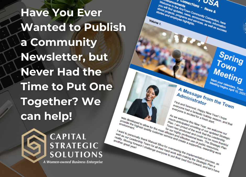 Image of a newsletter