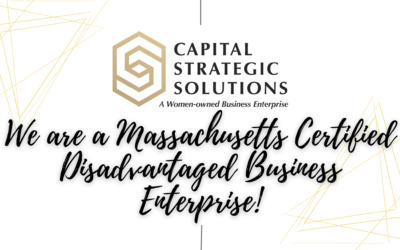 Capital Strategic Solutions has obtained Certification as a Disadvantaged Business Enterprise (DBE)!