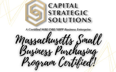 Massachusetts Small Business Purchasing Program Certified!