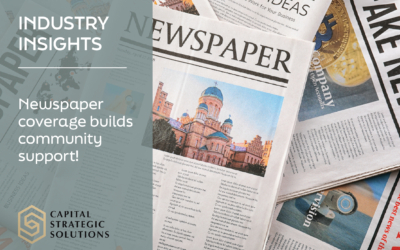 Industry Insights: Newspaper Coverage Can Improve Public Support