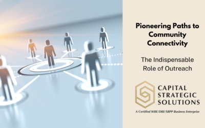 Pioneering Paths to Community Connectivity: The Indispensable Role of Outreach