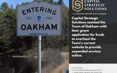 Capital Strategic Solutions Client Oakham MA One of 52 Communities Awarded a FY24 Community Compact IT Grant