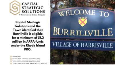 Capital Strategic Solutions Completes Initial Grant Assistance for Town of Burrillville, Rhode Island