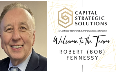 Welcome Aboard! Robert (Bob) Fennessy, Senior Project Manager