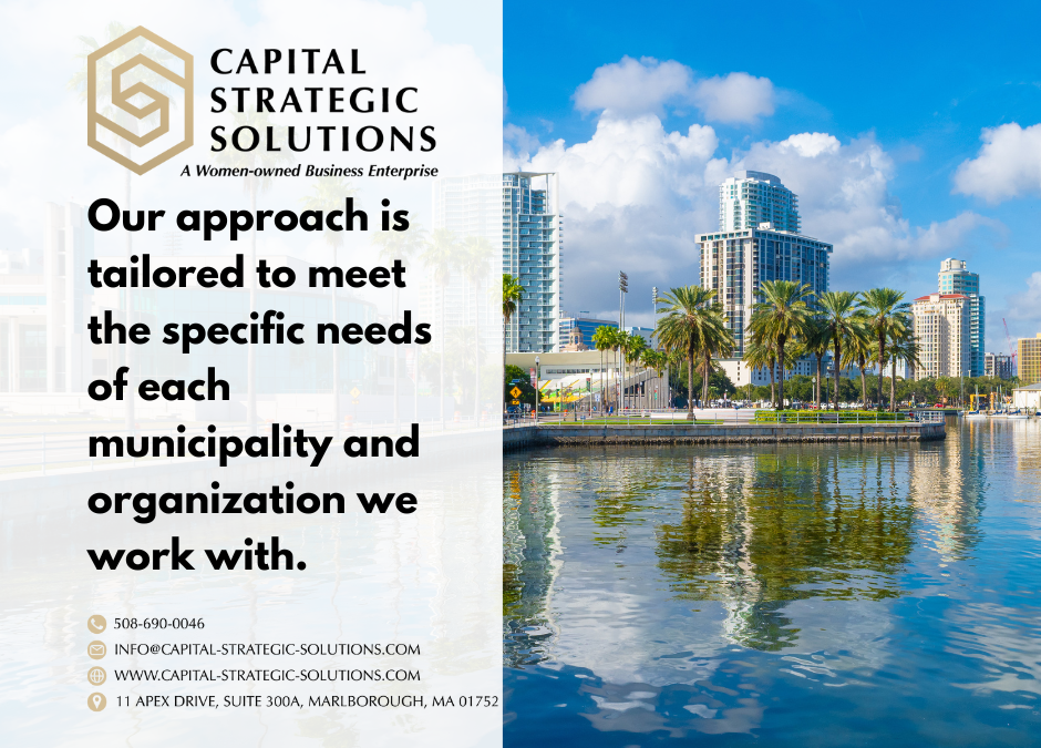 Our approach is tailored to meet the specific needs of each municipality and organization we work with