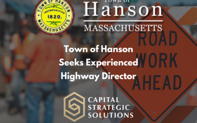 Town of Hanson Seeking Experienced Highway Director