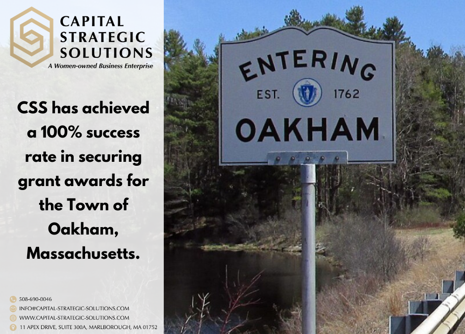 Capital Strategic Solutions: Championing Grant Success for Oakham, Massachusetts