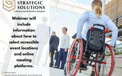 From MMA: Massachusetts Office of Disability Offering Webinar Focused on Event, Meeting Accessibility