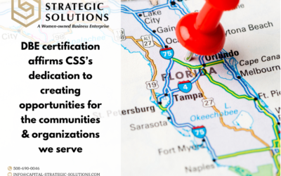 Capital Strategic Solutions Certified as a Disadvantaged Business Enterprise in Florida