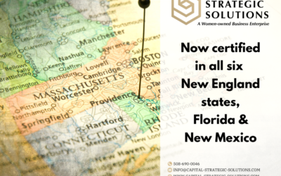 Capital Strategic Solutions Achieves DBE Certification Across All Six New England States