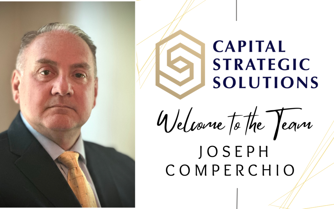 Welcome to the team Joseph Comperchio