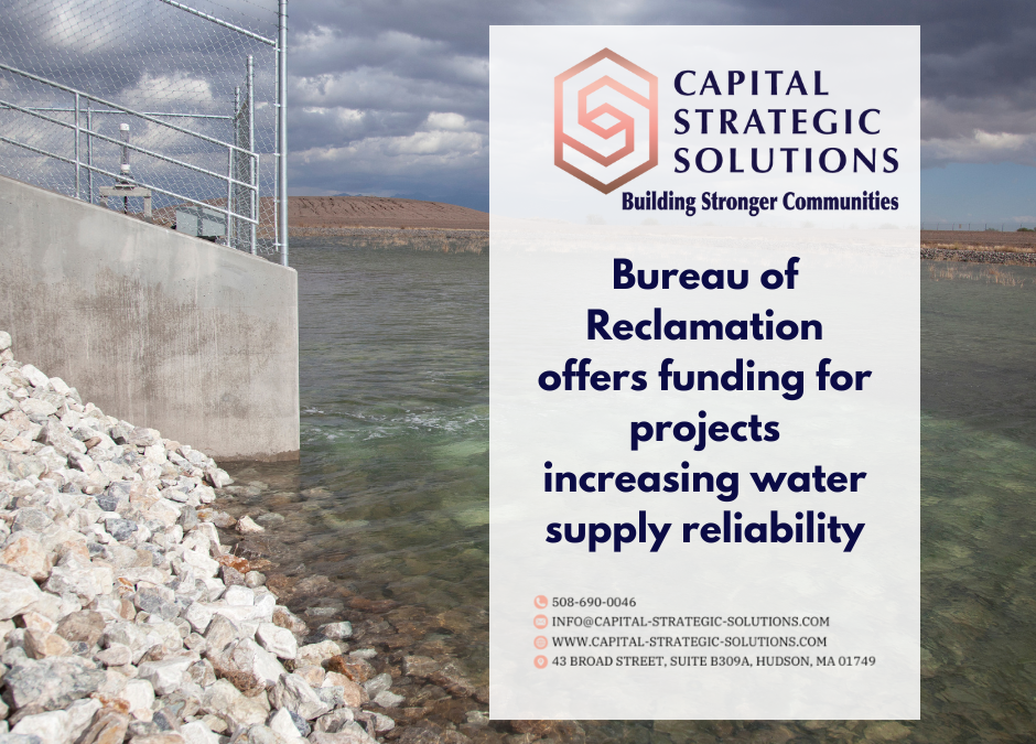 New Mexico: Bureau of Reclamation Small Surface Water and Ground Storage Grant