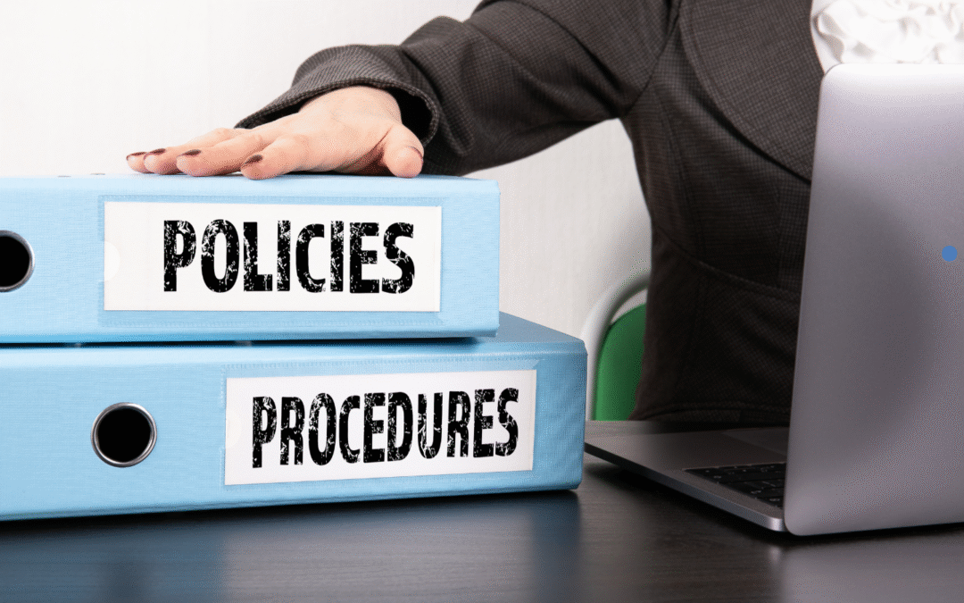 Policies and procedures binders