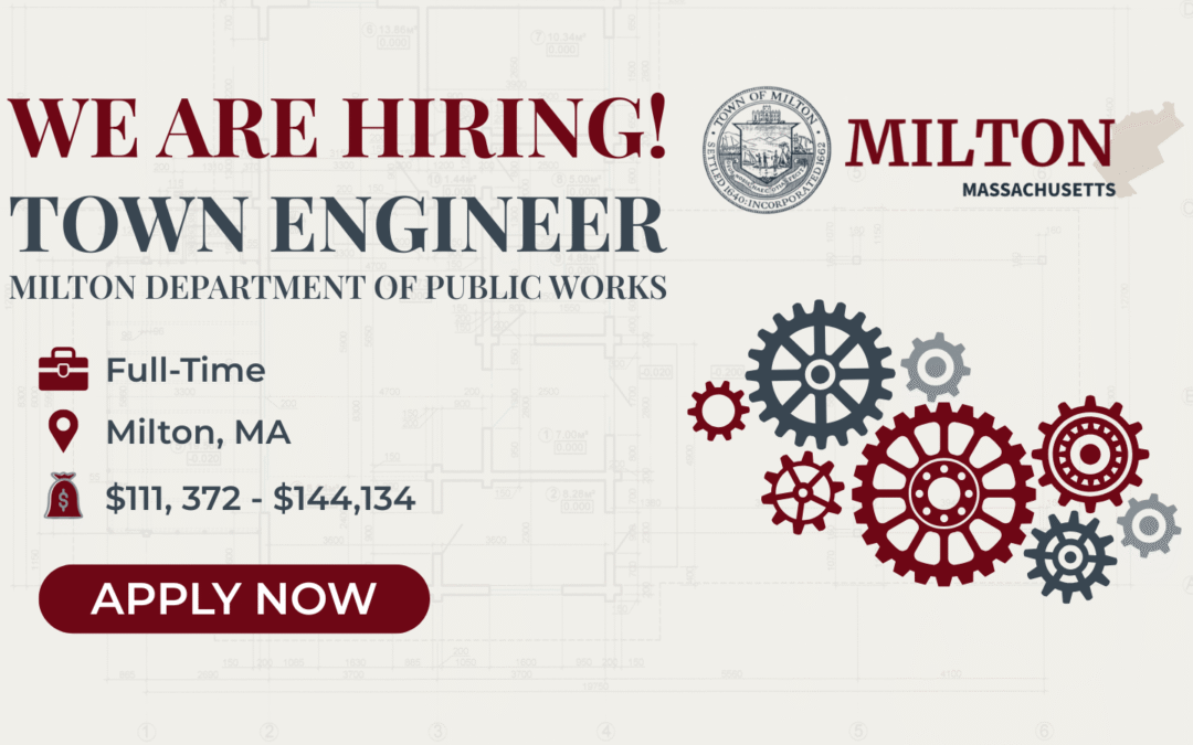 milton career opportunity header including salary