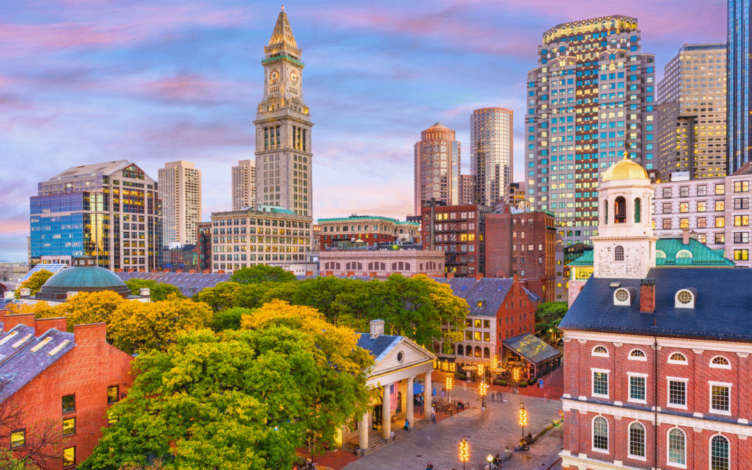 picture of Fanuel hall in Boston, ma