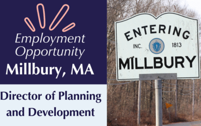 Town of Millbury, MA Seeking Director of Planning and Development