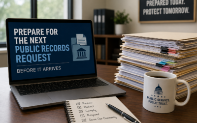 Prepare for the Next Public Records Request Before It Arrives 