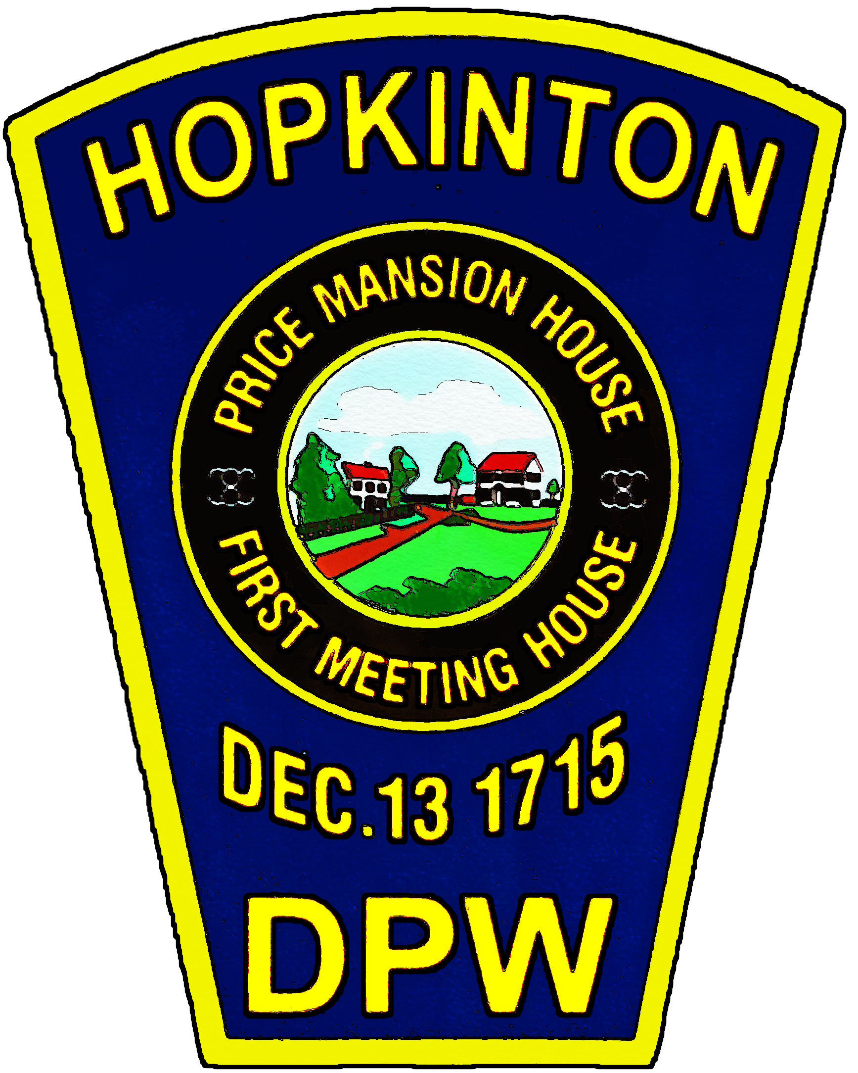 Hopkinton Department of Public Works shield